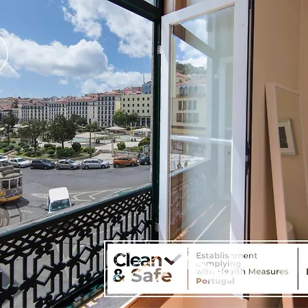 106 A - Martim Moniz Апартаменты